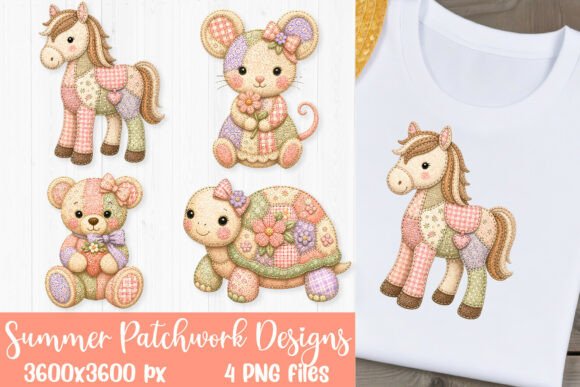 Summer Patchwork Animal Sublimation PNG: A Designer's Guide